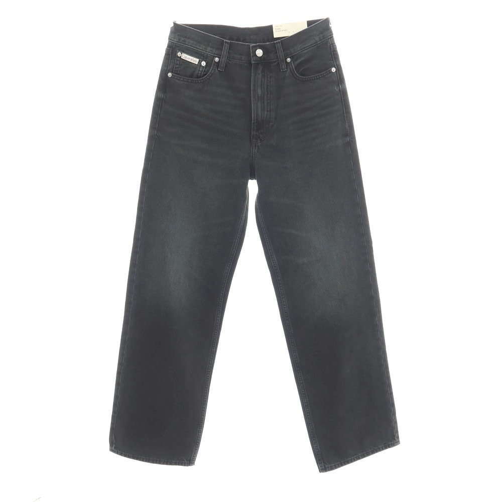 【中古】【未使用】カルバンクラインジーンズ Calvin klein Jeans Baggy Coupe ample コットン デニムパンツ ジーンズ グレーブラック【サイズ28】【メンズ】