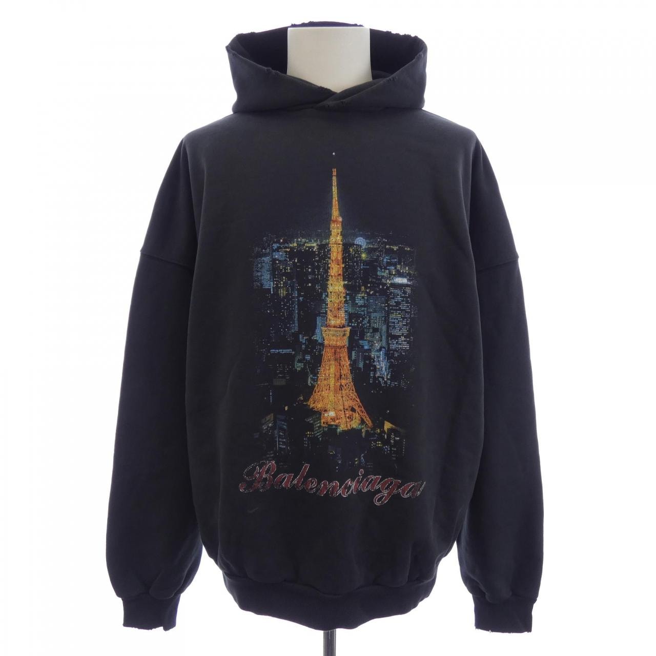 バレンシアガ BALENCIAGA 744462 TQV76 UNISEX パーカー