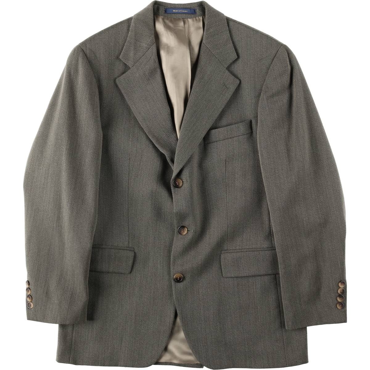 古着 ラルフローレン Ralph Lauren CHAPS チャップス ウールテーラードジャケット カナダ製 メンズM相当/eaa634752