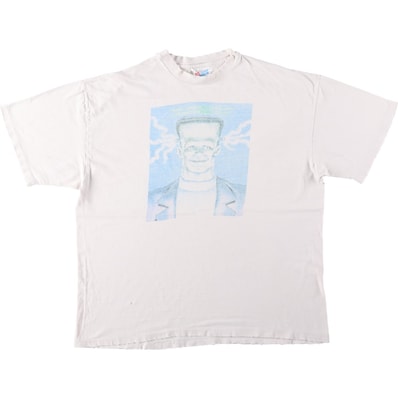古着 90年代 ヘインズ Hanes BEEFY-T プリントTシャツ USA製 メンズXL相当 ヴィンテージ/eaa657393