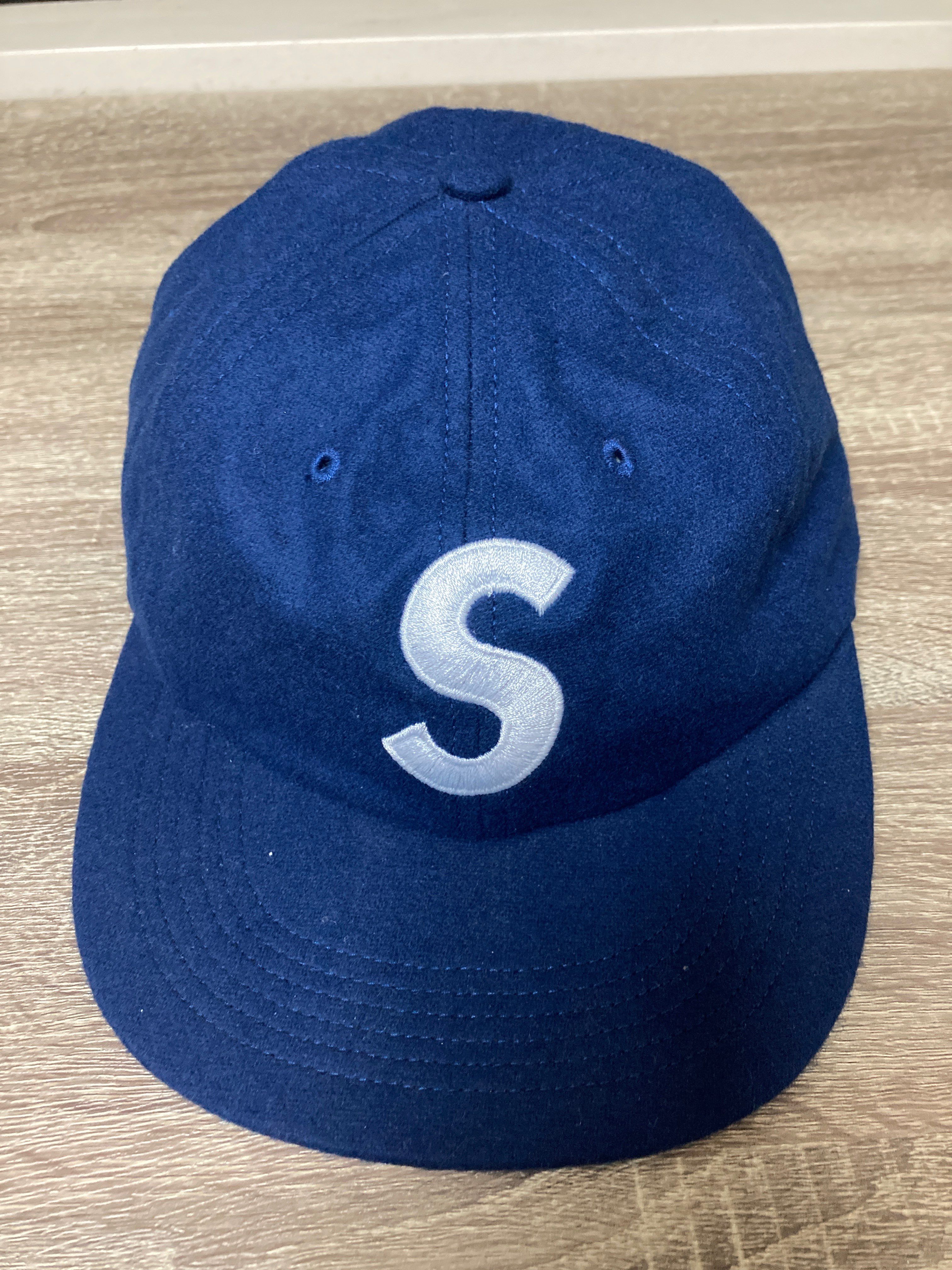 SUPREME WOOL S LOGO 6-PANEL 