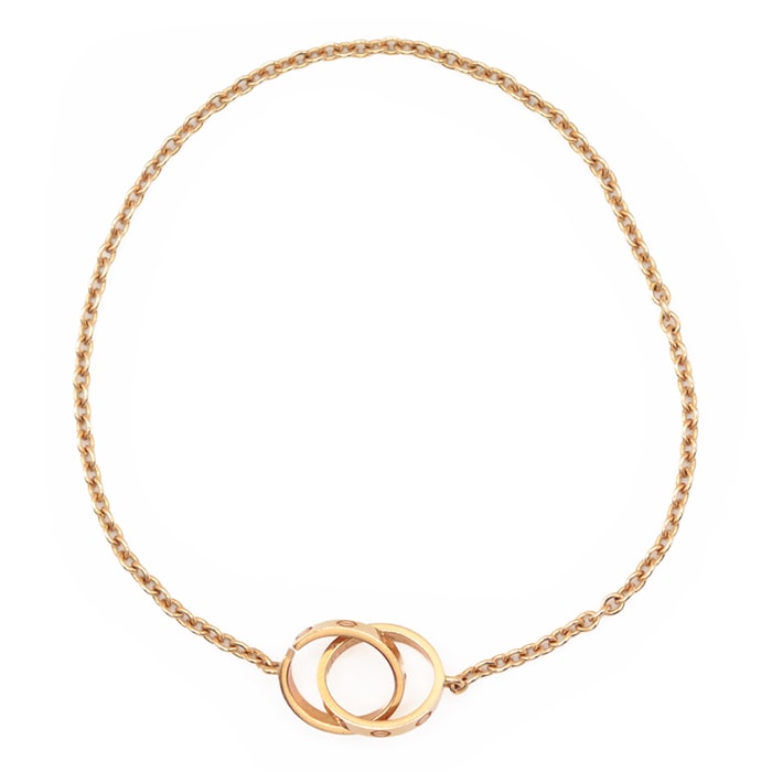 CARTIER カルティエ ブレスレット メンズ レディース ユニセックス ベビーラブ イエローゴールド 金18 K18YG 手首周り 約18.0cm ジュエリー