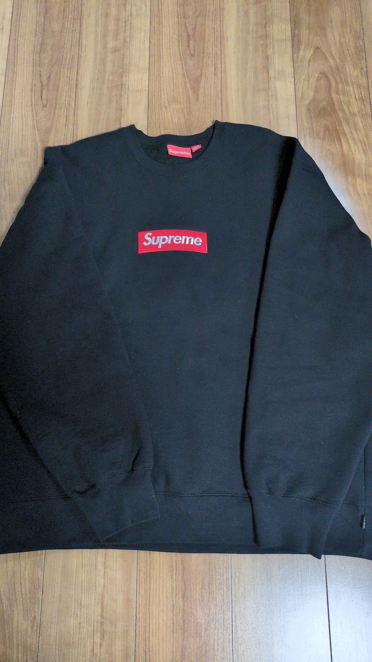 Supreme Box Logo Crewneck "Black" (22FW)