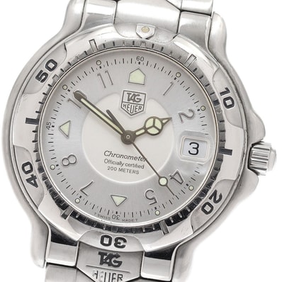 タグホイヤー 6000シリーズ デイト WH5111-K1 メンズ 【中古】