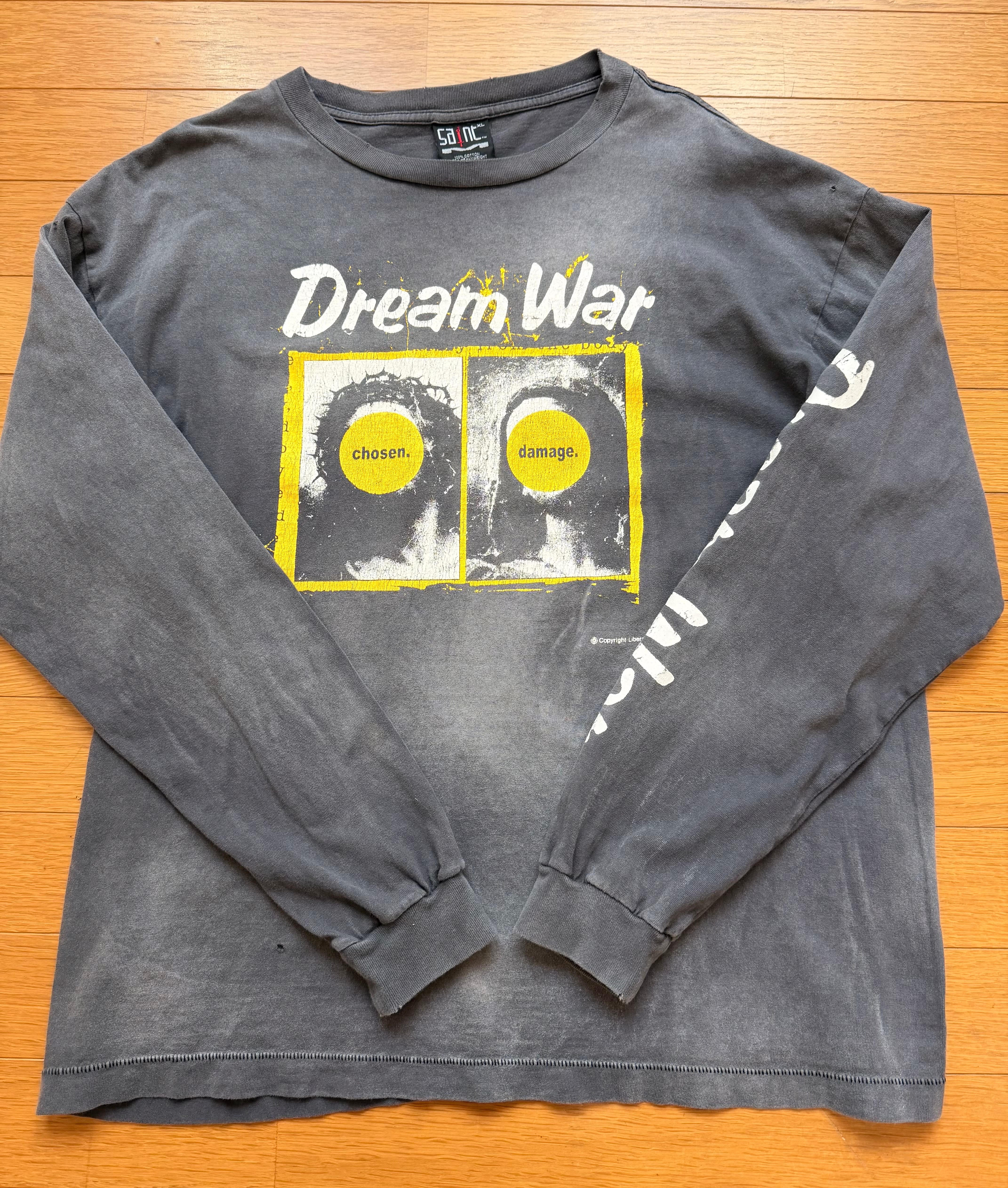 SAINT Mxxxxxx LS Tee/Dream War "Black"