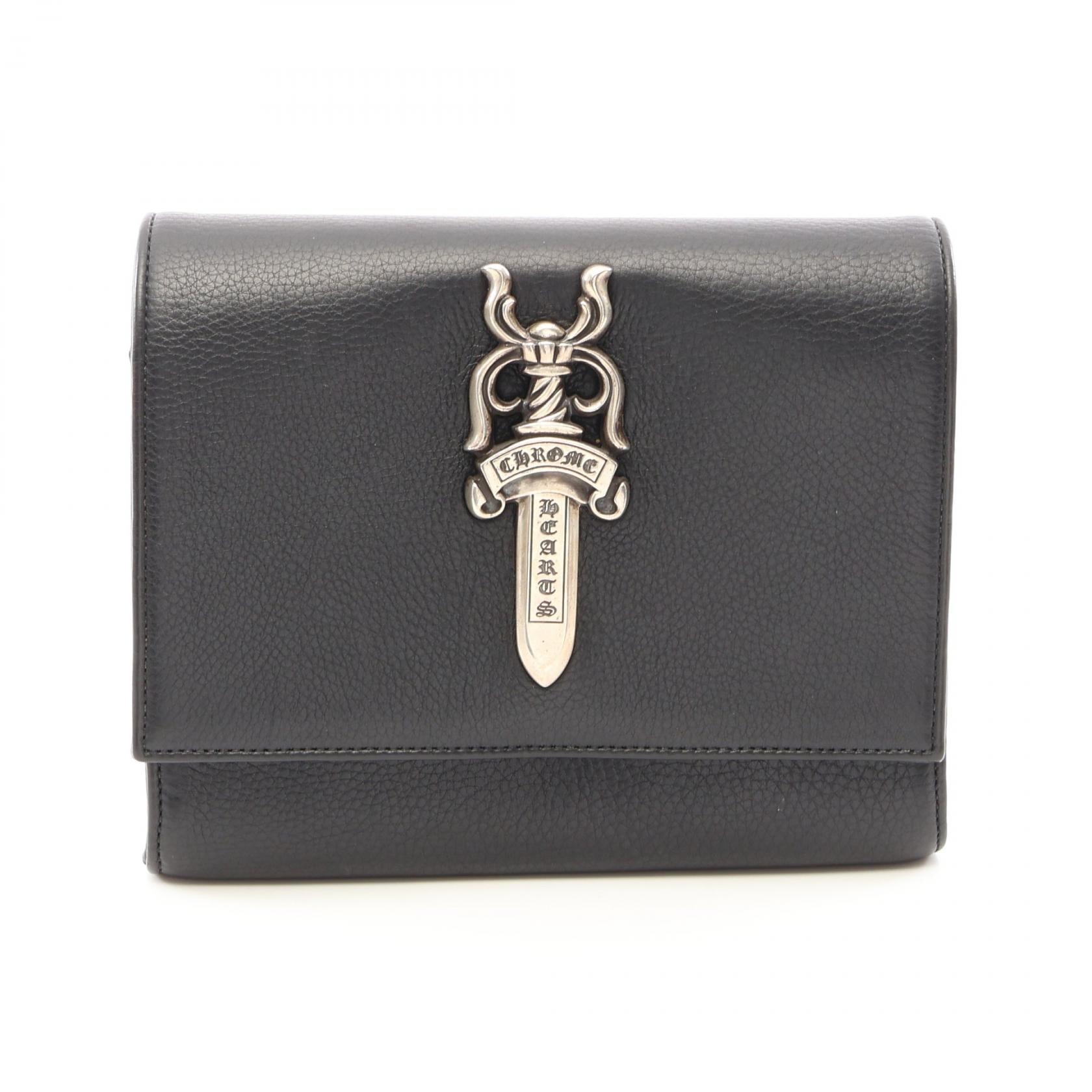 Chrome Hearts Extra Large Dagger Clutch Bag "Black"