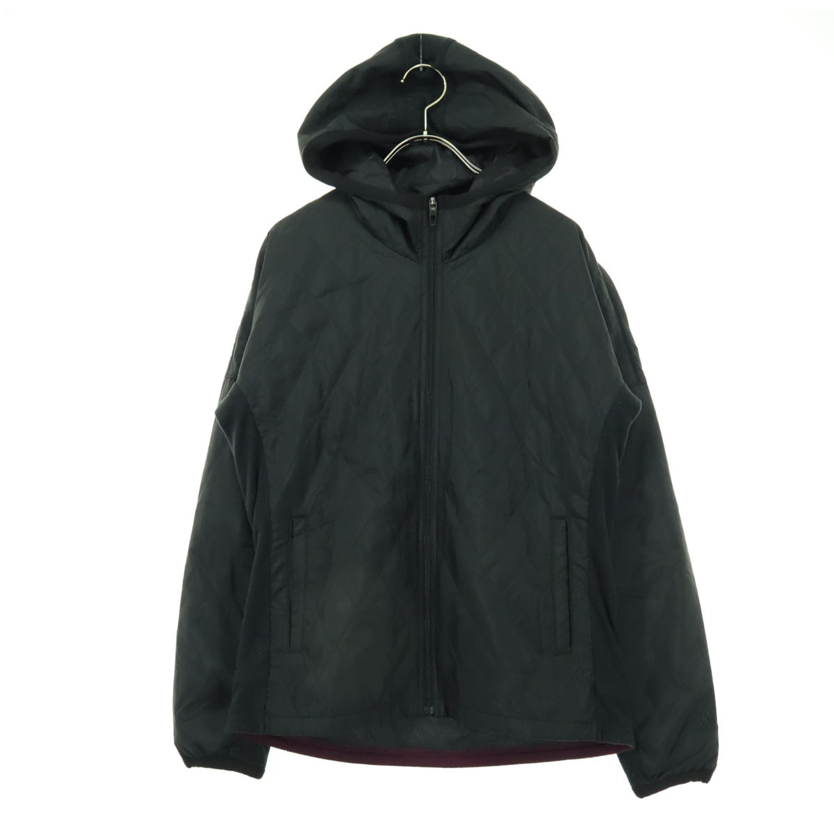 adidas アディダス 長袖 キルティングジャケット OT ブラック