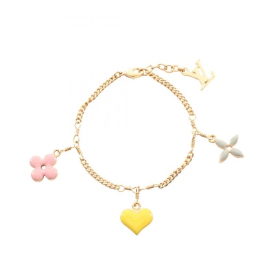 ルイ・ヴィトン LOUIS VUITTON ブラスレ スウィ―トモノグラム ブレスレット アクセサリー GP(ゴールドメッキ) レディース ゴールド系 / マルチカラー M65477 【中古】