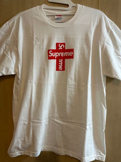 Supreme Cross Box Logo Tee "White"
