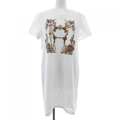 エルメス HERMES CARTOUCHE デッラ・カヴァッレリア 4E4530DA カットワンピース