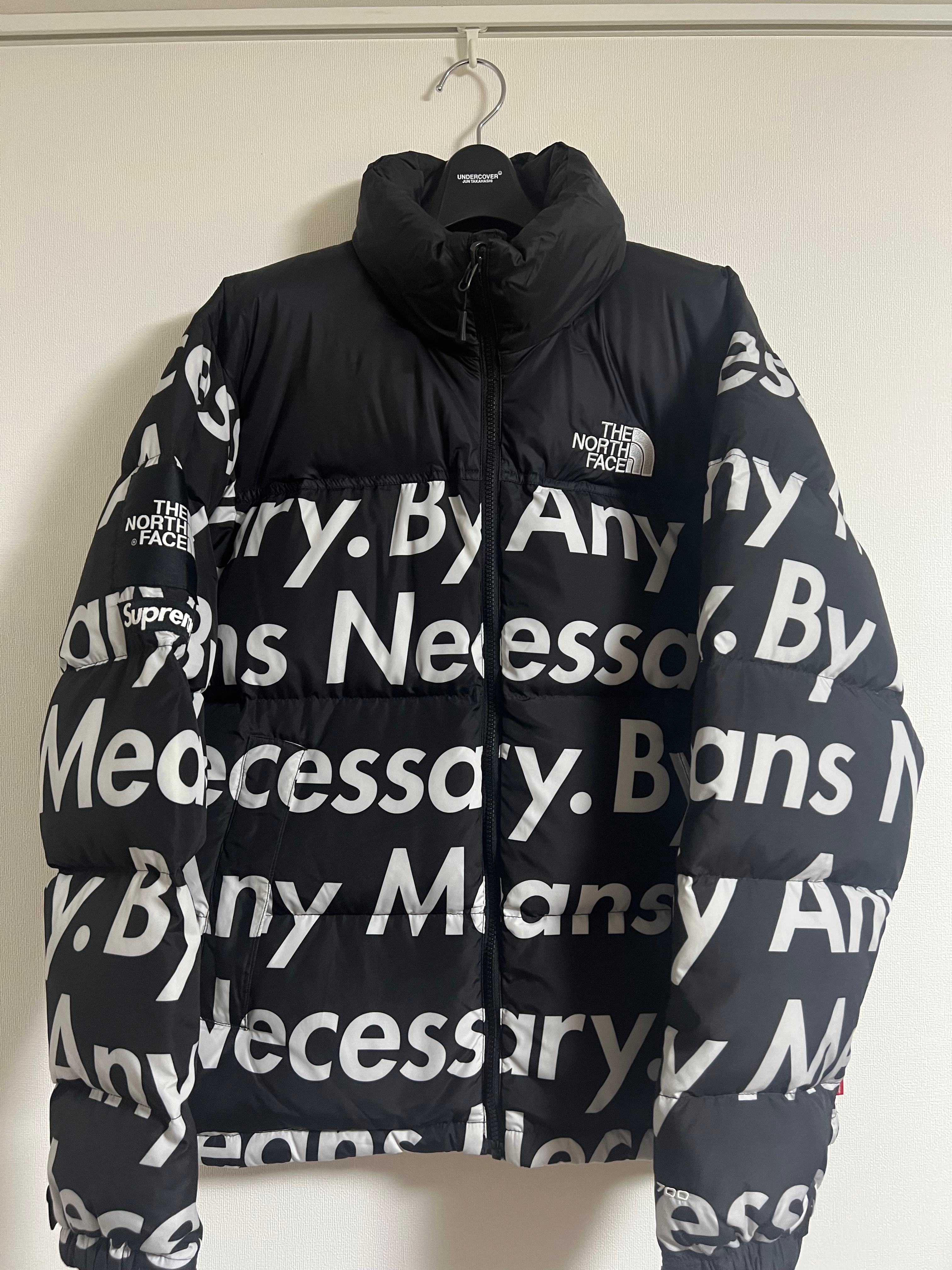 Supreme x The North Face By Any Means Nuptse Jacket "Black"