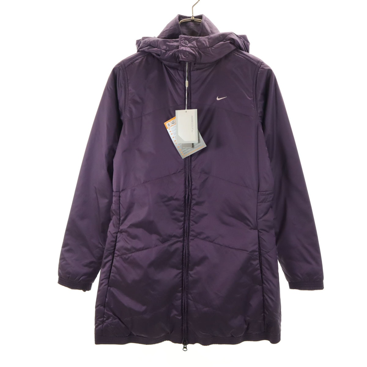 未使用 NIKE GOLF ナイキゴルフ 中綿コート M パープル