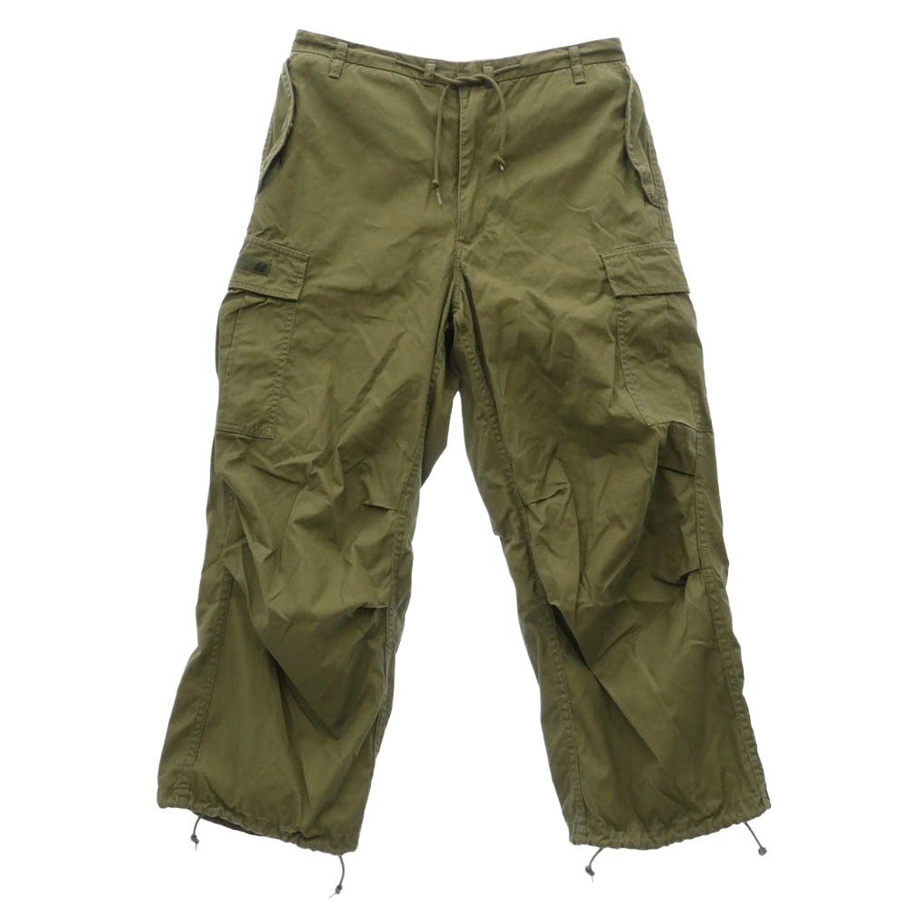WTAPS ダブルタップス パンツ 23AW 232WVDT-PTM07 TROUSERS CARGO PANTS カーゴ パンツ モスグリーン系 02【中古】