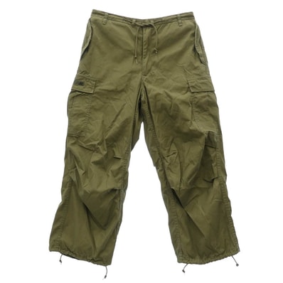 WTAPS ダブルタップス パンツ 23AW 232WVDT-PTM07 TROUSERS CARGO PANTS カーゴ パンツ モスグリーン系 02【中古】