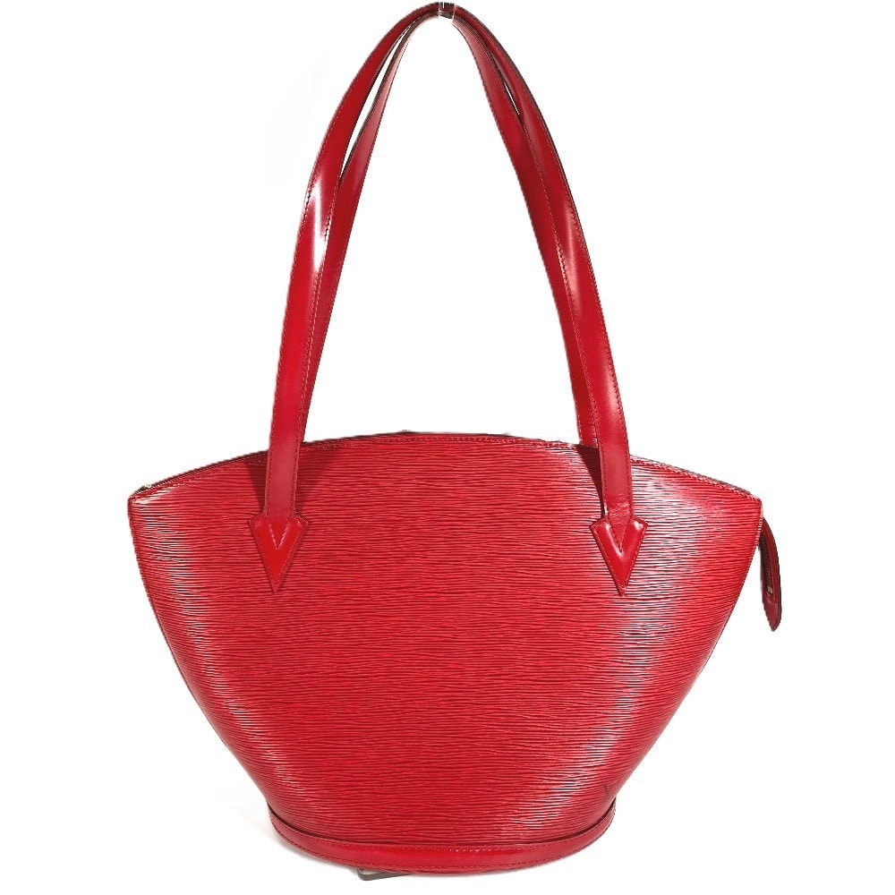ルイヴィトン LOUIS VUITTON サンジャックショッピング M52267 エピ カバン 肩掛け ショルダーバッグ エピレザー カスティリアンレッド レッド