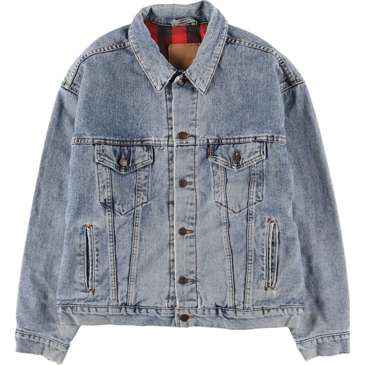 古着 90年代 リーバイス Levi's デニムジャケット Gジャン USA製 メンズL相当 ヴィンテージ/eaa600324