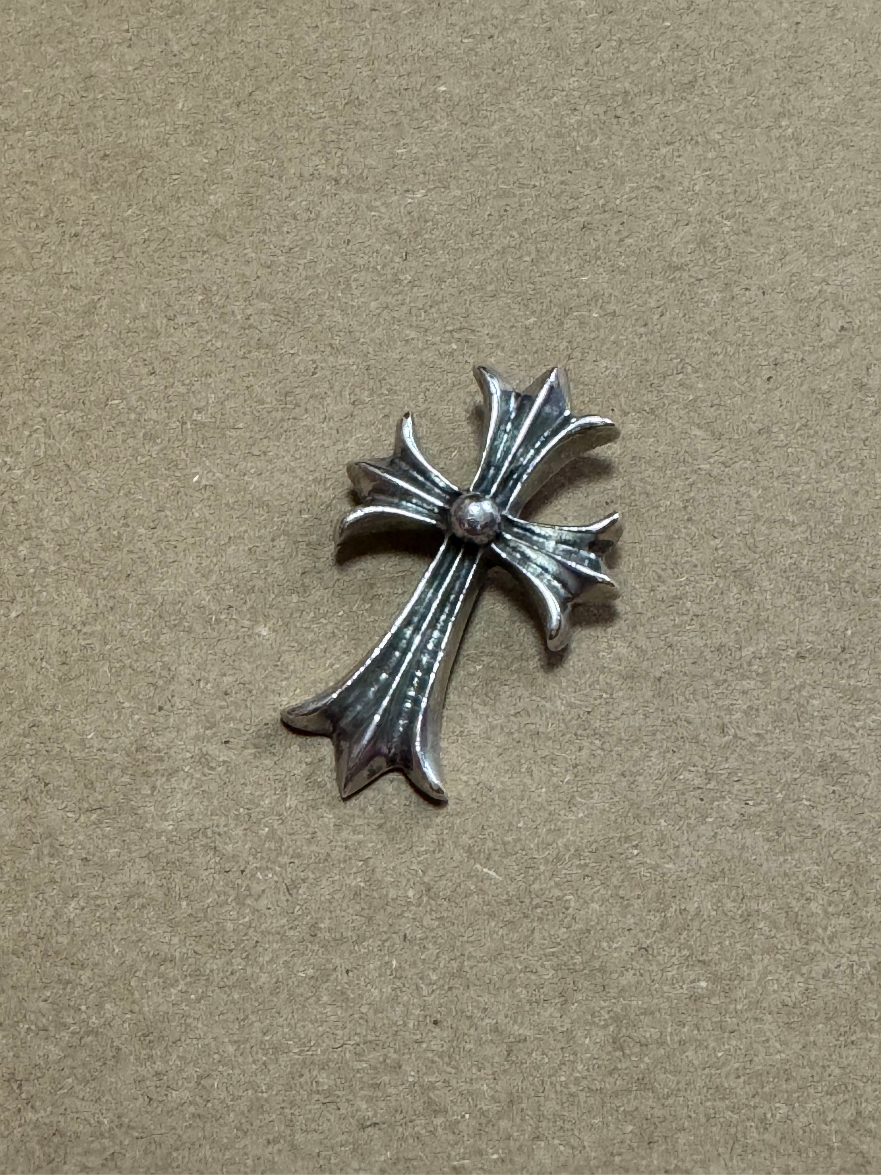 Chrome Hearts Small CH Cross Pendant "Silver"