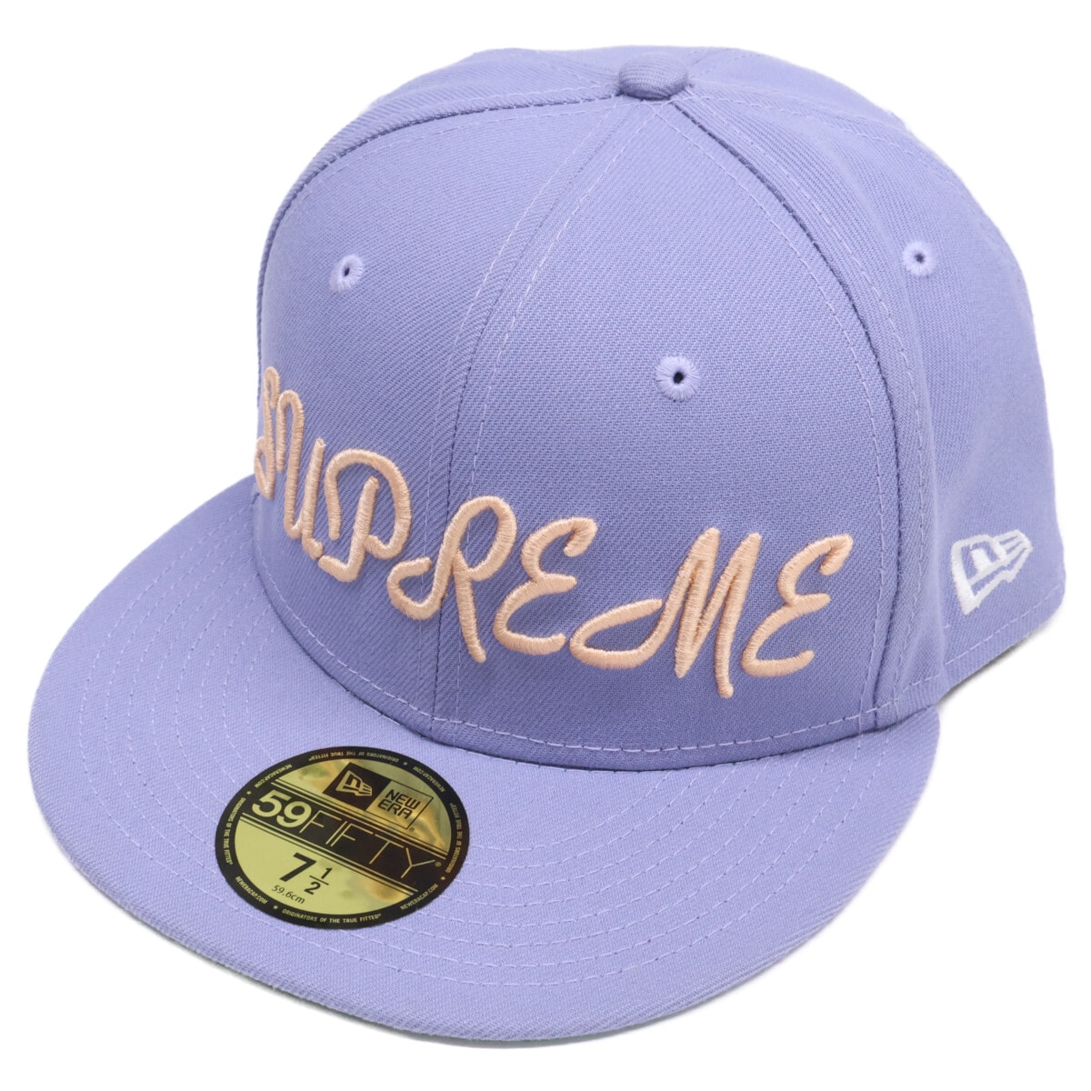 シュプリーム x New Era ニューエラ Script New Era Cap クリプト ニューエラ キャップ 7 1/2 59.6cm