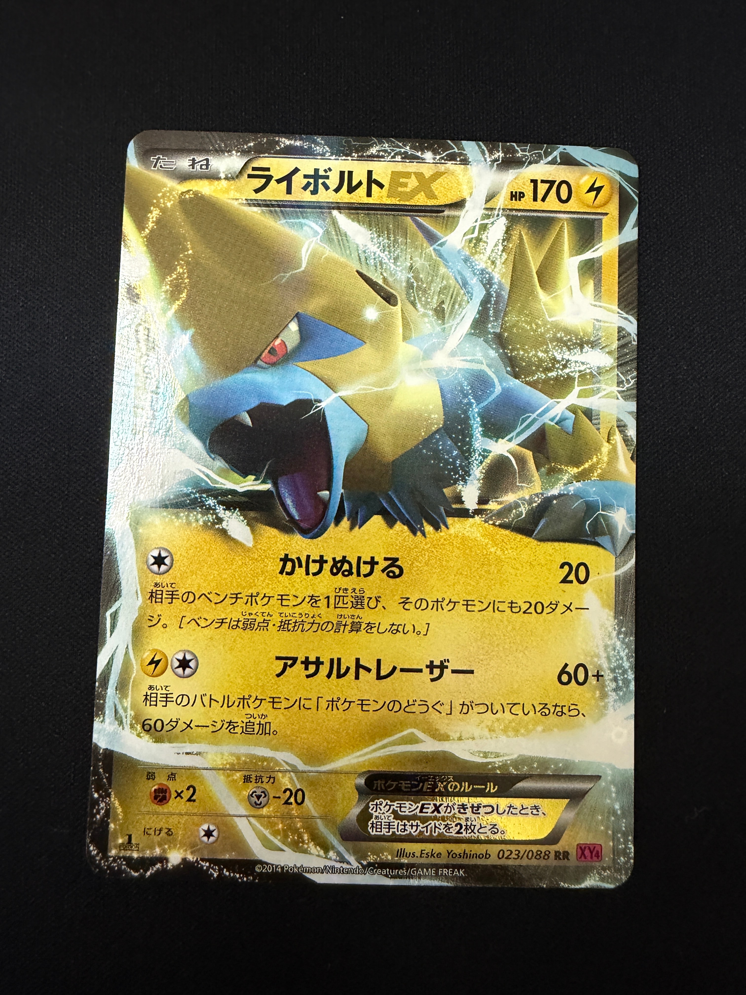 PSA10】ライボルトEX RR :1ED [XY4 023/088](拡張パック「ファントム