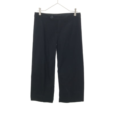 GAP ギャップ ストレート アンクルパンツ 4 ブラック