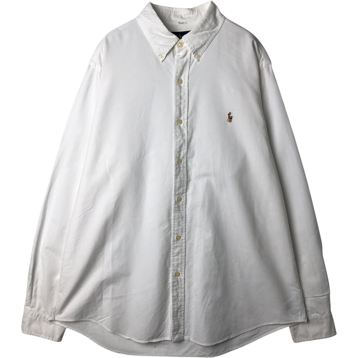 古着 ラルフローレン Ralph Lauren CLASSIC FIT クラシックフィット 長袖 ボタンダウンシャツ メンズXL相当/eaa628902