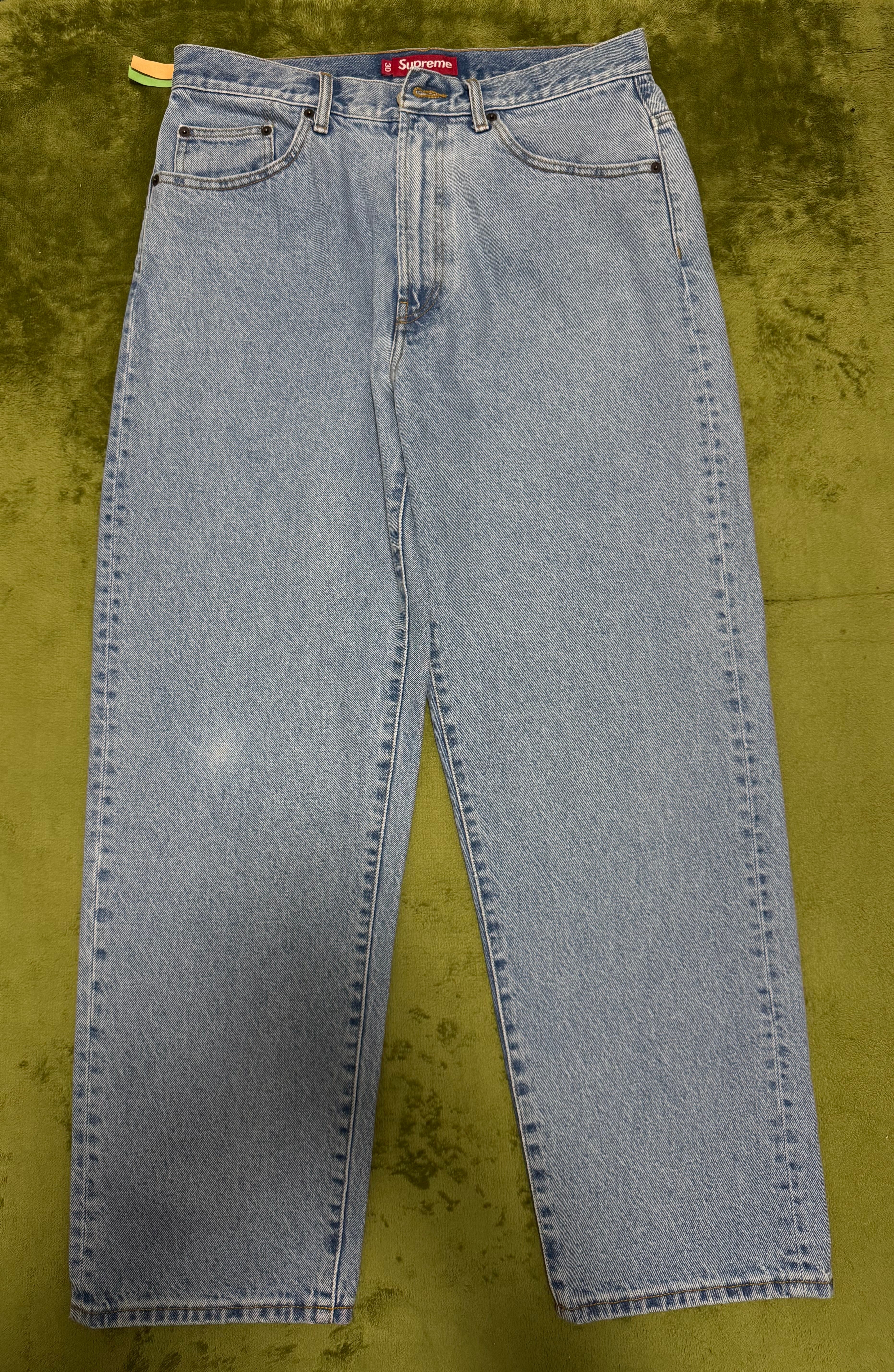 Supreme Baggy Jean "Washed Indigo" (25SS)