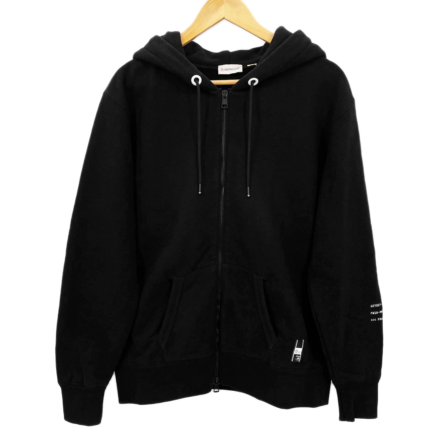 MONCLER モンクレール フラグメントデザイン パーカー
コットン ナイロン ブラック メンズ
【中古】