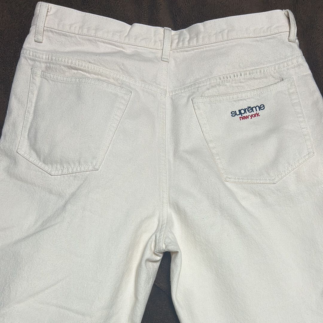 Supreme Baggy Jean "Natural"(24SS)