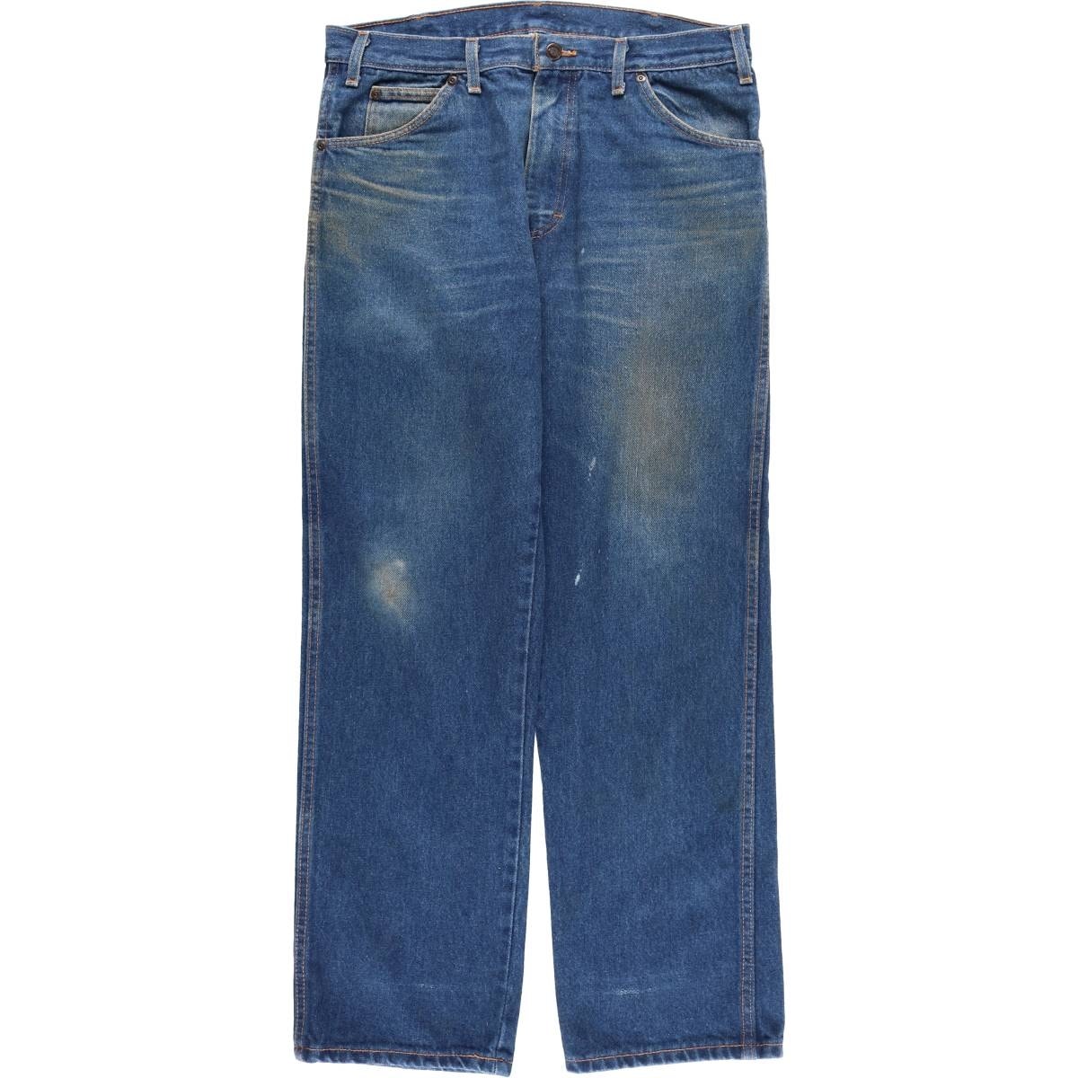 古着 ディッキーズ Dickies Regular Fit ストレートデニムパンツ メンズw33相当/eaa610897