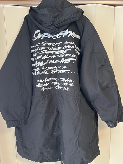 Supreme Futura Fishtail Parka "Black"