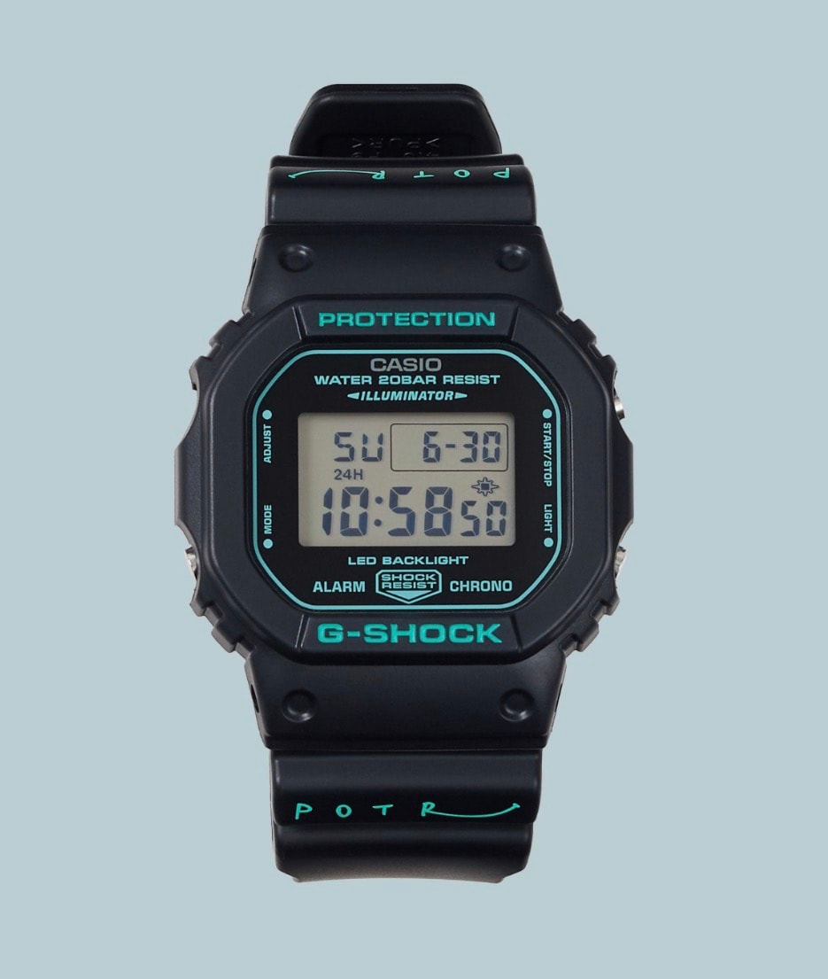 POTR x Casio G-Shock DW-5600 "Black"