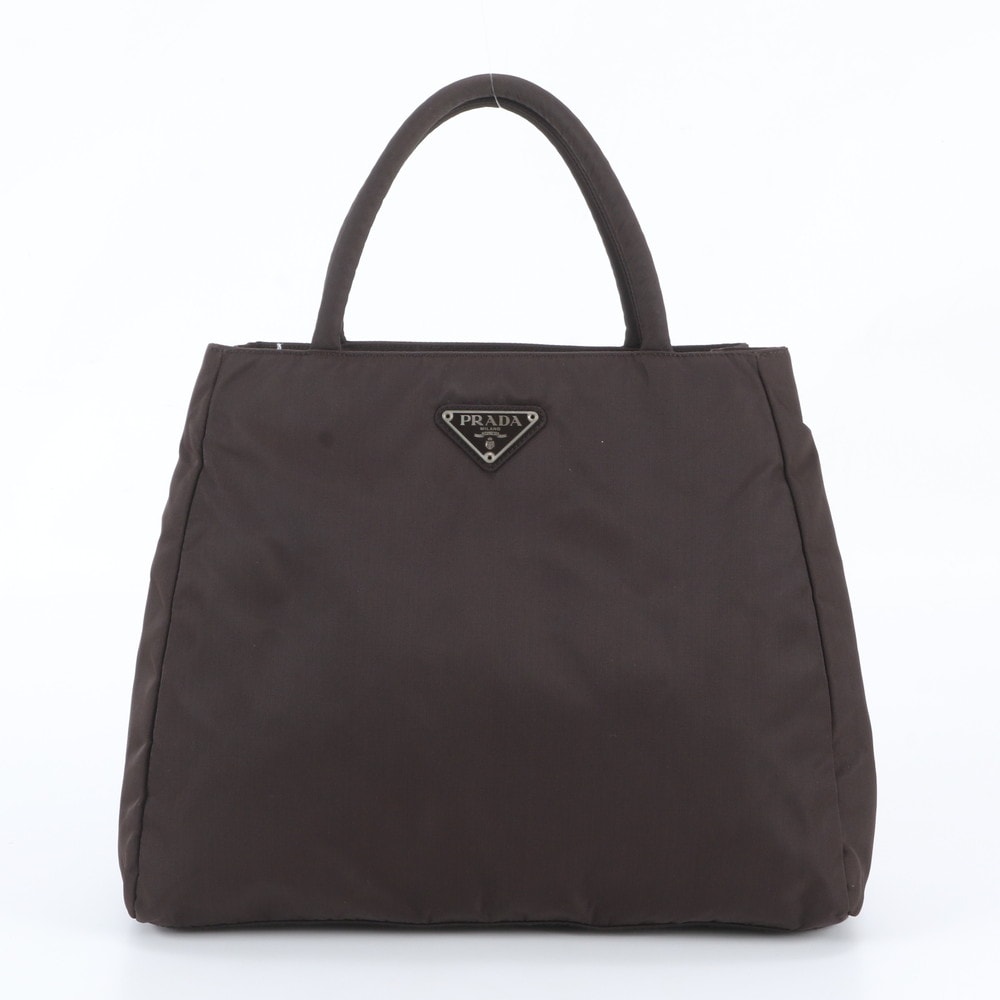■美品 プラダ テスート ナイロントライアングルロゴトート バッグ