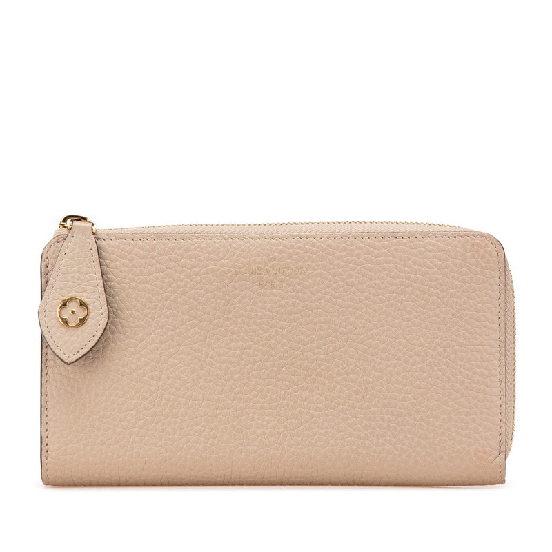 ルイ ヴィトン ポルトフォイユ コメット 長財布 M63104 ガレ ベージュ トリヨンレザー レディース LOUIS VUITTON 【中古】