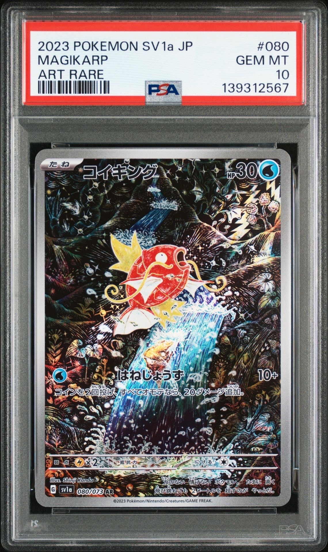 コイキング AR[SV1a 080/073](スカーレット&バイオレット 拡張パック「トリプレットビート」)