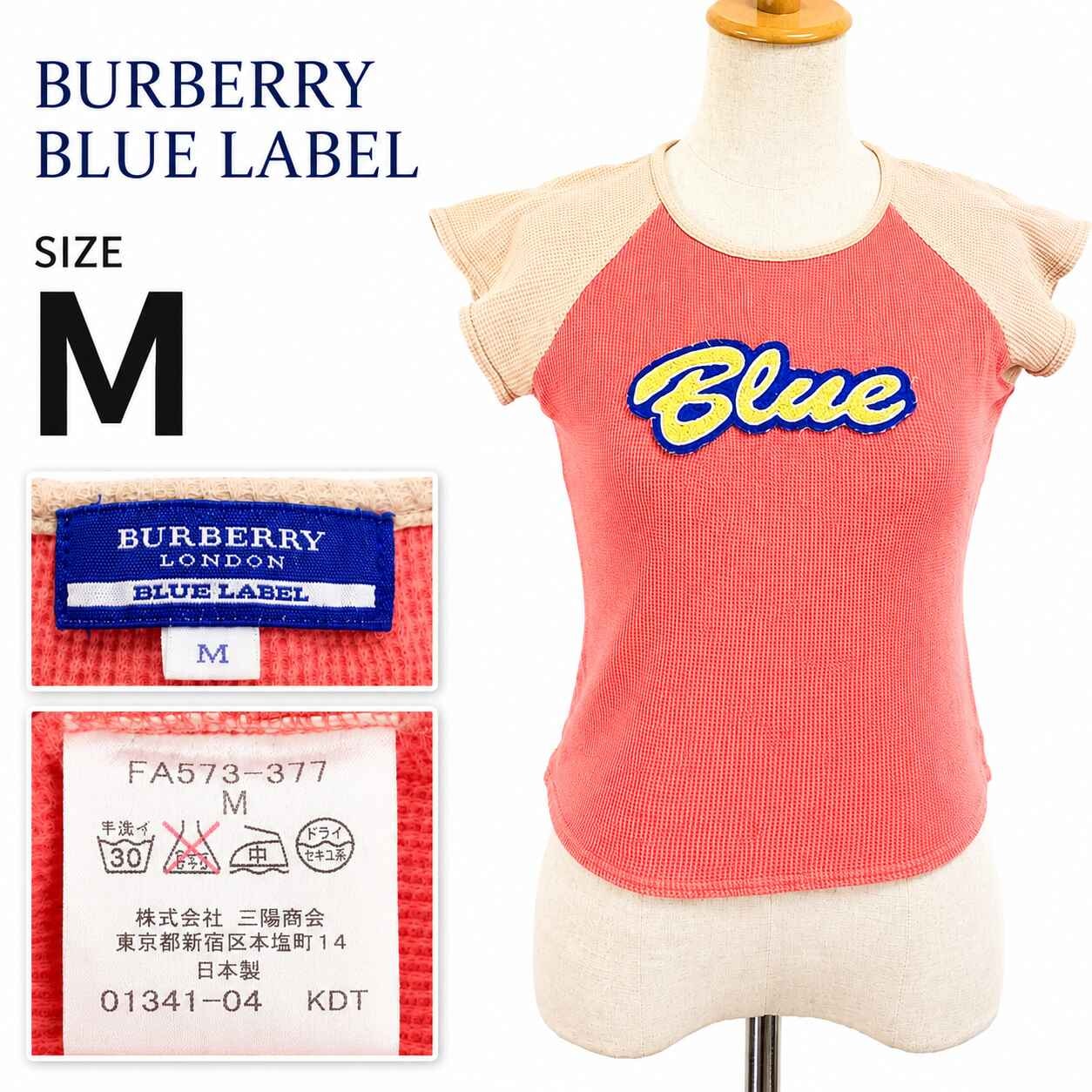 BURBERRY BLUE LABEL セレブ 高級 三陽商会 大容量 人気 B (目立った傷や汚れなし)】三陽商会/日本製☆BURBERRY BLUE LABEL