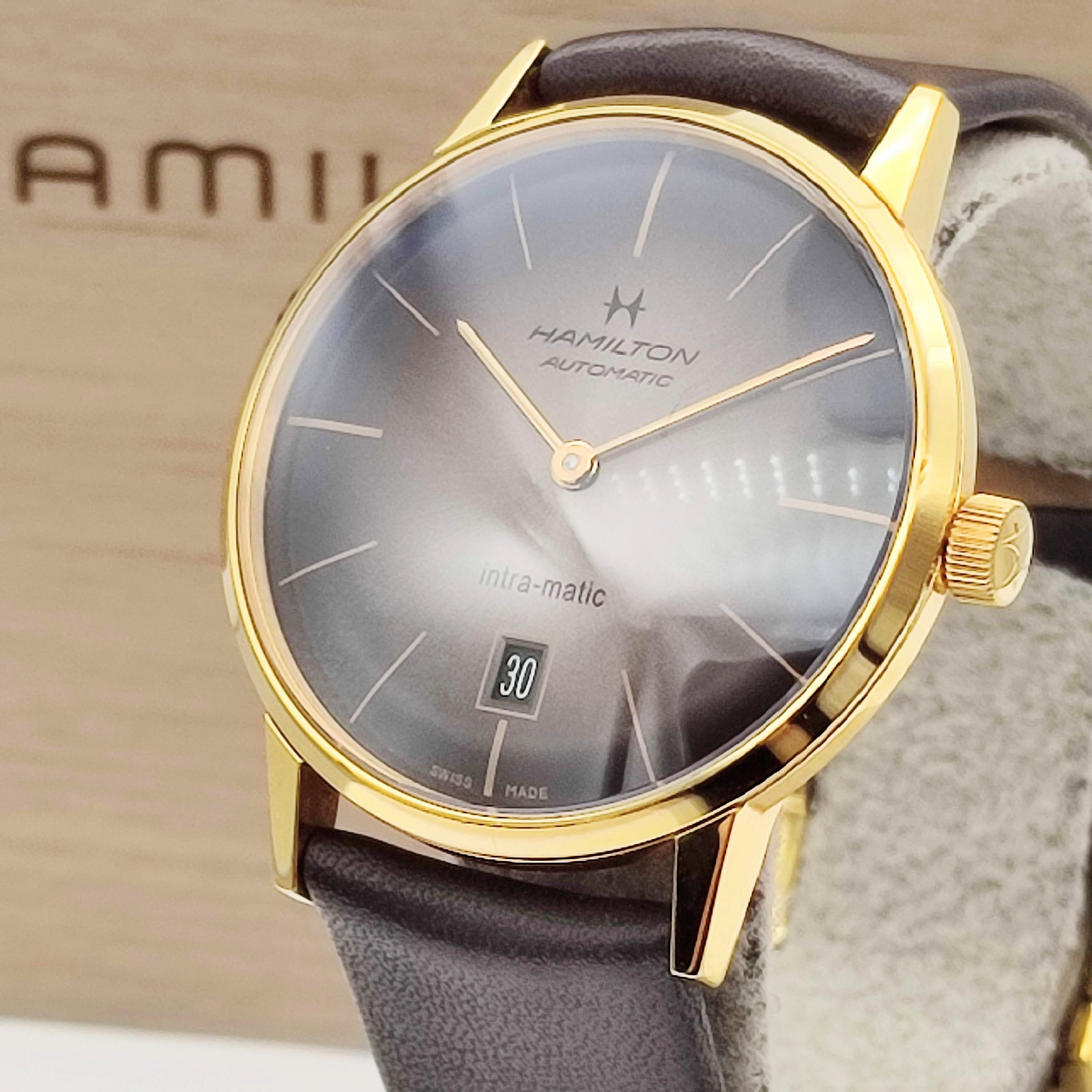 【美品】HAMILTON　ハミルトン　アメリカンクラシック　イントラマティック　H38465501　自動巻き