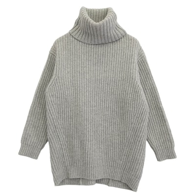 ACNE STUDIOS アクネストゥディオズ ニット 19A173 DISA L-WOOL PAW17 タートルネック ウール セーター ニット グレー系 XS【中古】