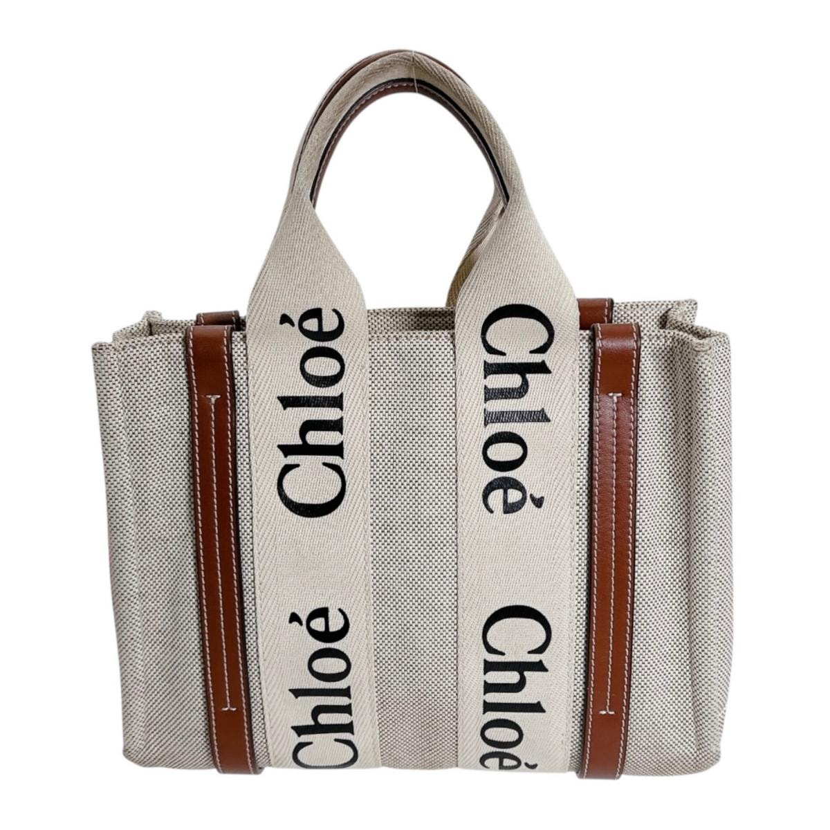 クロエ Chloe Woody ウッディスモール ハンドバッグ