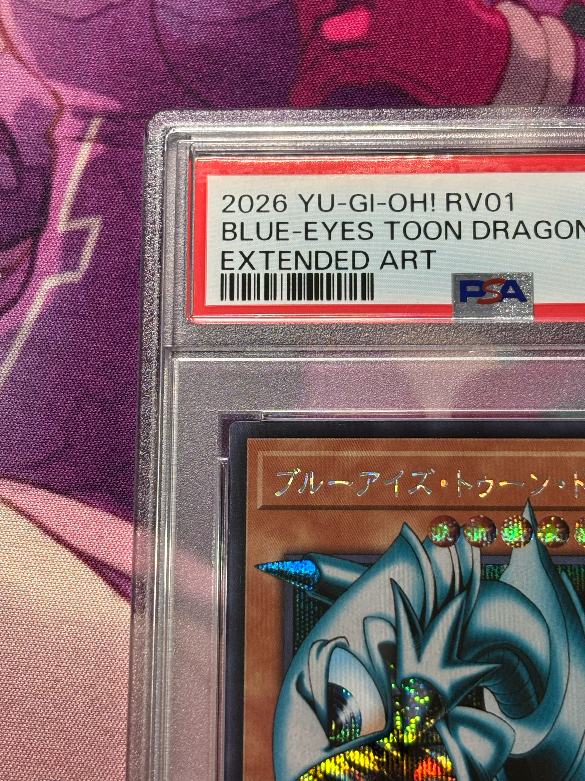 PSA10】ブルーアイズ・トゥーン・ドラゴン SE :オーバーフレーム [RV01 PSA10】ブルーアイズ・トゥーン・ドラゴン SE :オーバーフレーム [RV01