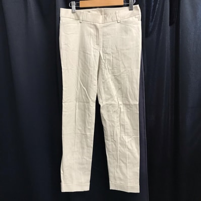 Brooks Brothers【ブルックスブラザーズ】クロップドパンツ【0/レディースXS-S程度/股下67cm/ベージュ】ズボン/ボトムス/Trouser◆BJ110-g