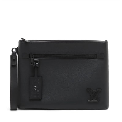 ■極美品 ルイヴィトン LVアエログラム テイクオフ ポーチ M69837