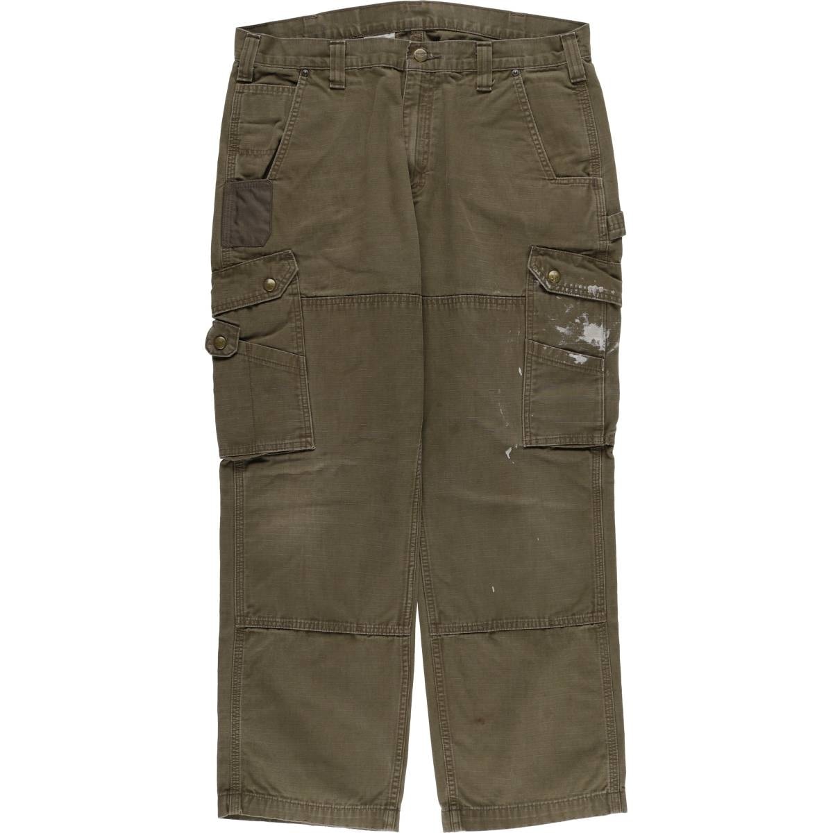 古着 カーハート Carhartt リップストップ ワークパンツ カーゴパンツ メンズw37相当/eaa458967