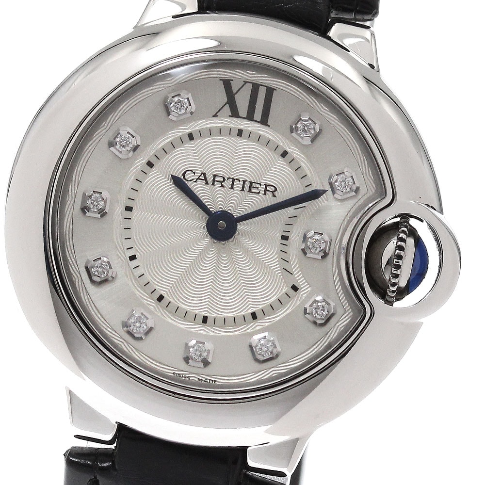 ☆良品 カルティエ バロンブルーSM W4BB0008 レディース 【中古】