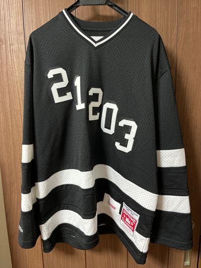 Supreme / WTAPS Mitchell & Ness Hockey Jersey "Black"