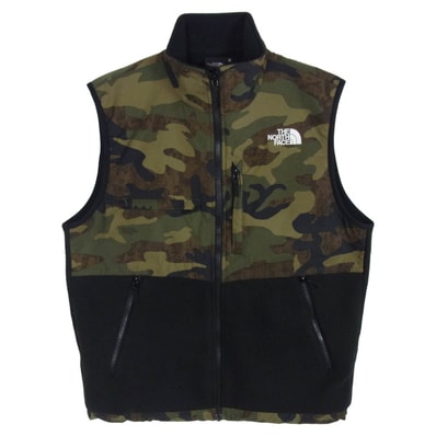 THE NORTH FACE ノースフェイス ベスト NA22330R Novelty Denali Vest ノベルティ デナリ フリース ベスト ブラック系 カーキ系 S【中古】