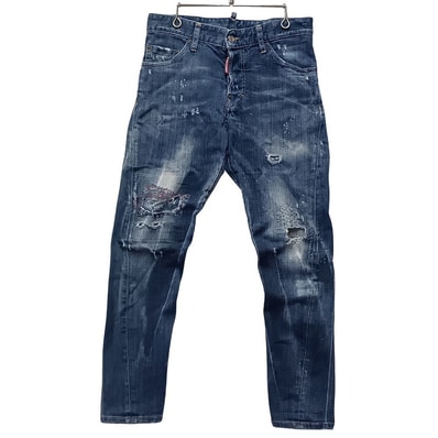 DSQUARED2 ディースクエアード Sexy twist jean ダメージ加工 デニムパンツ 56135