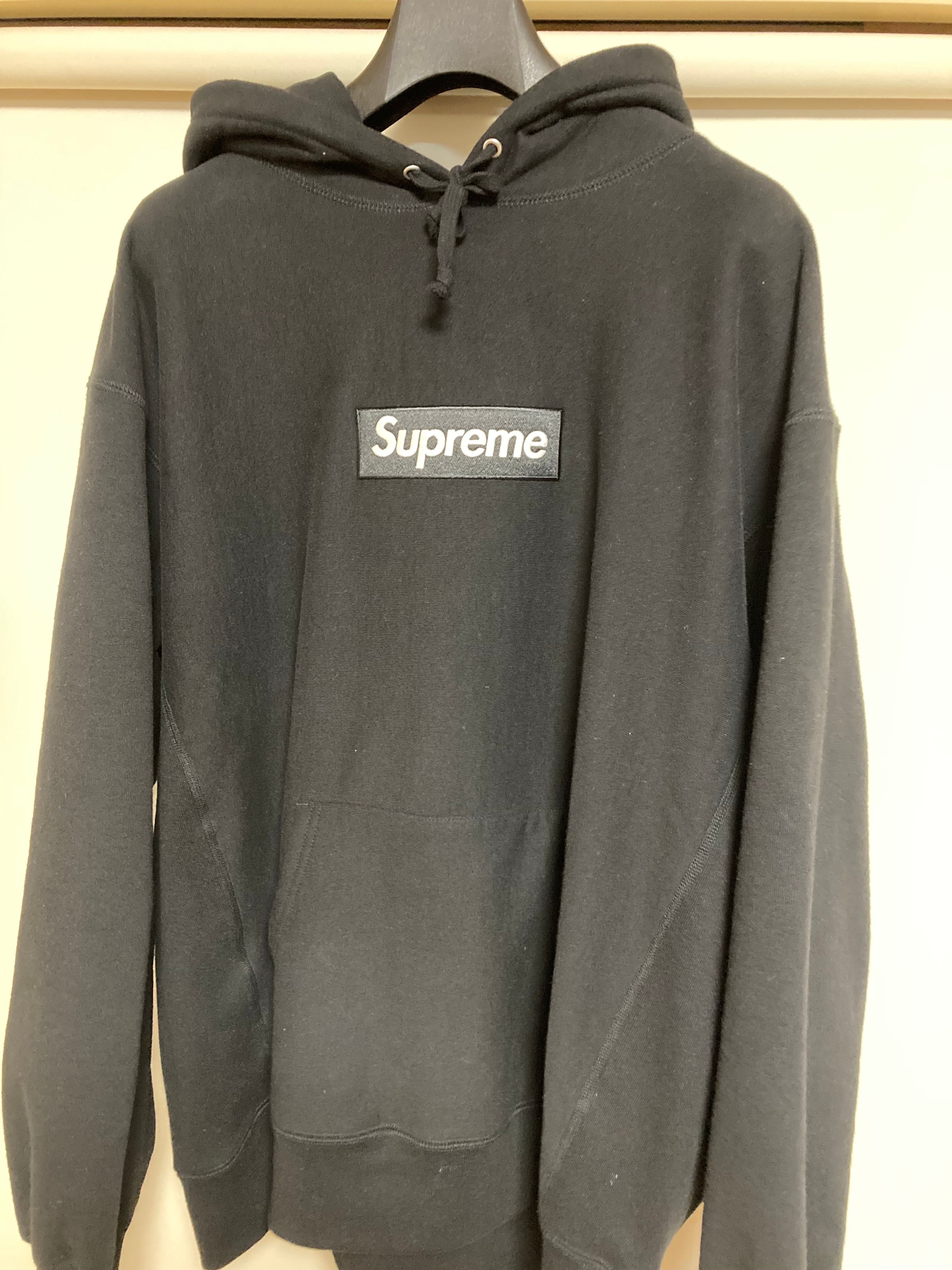 Supreme Box Logo Hooded Sweatshirt "Black" (21FW)