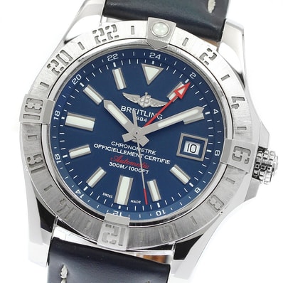 ブライトリング アベンジャーII GMT A32390 メンズ 【中古】