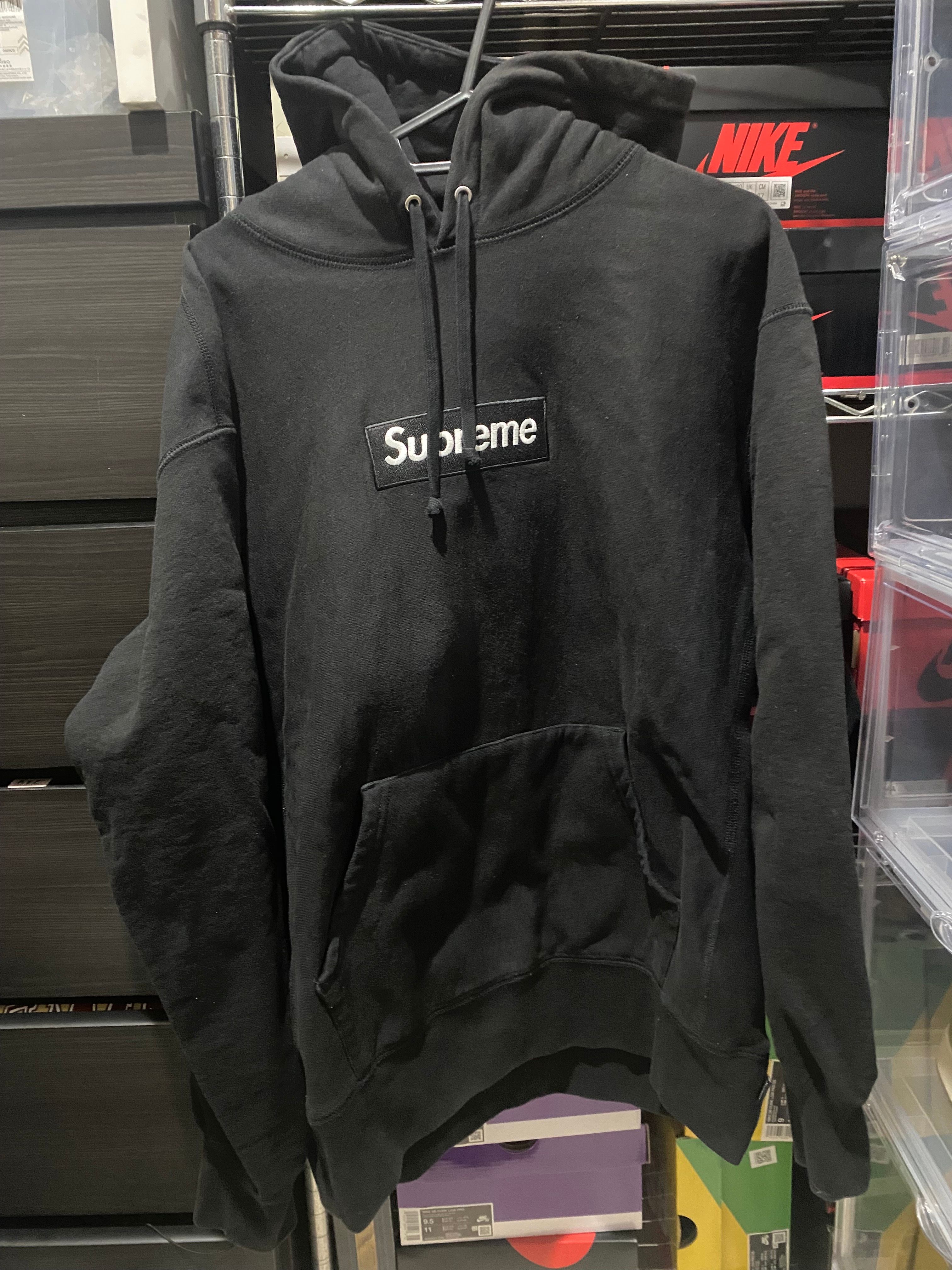 Supreme Box Logo Hooded Sweatshirt "Black" (21FW)