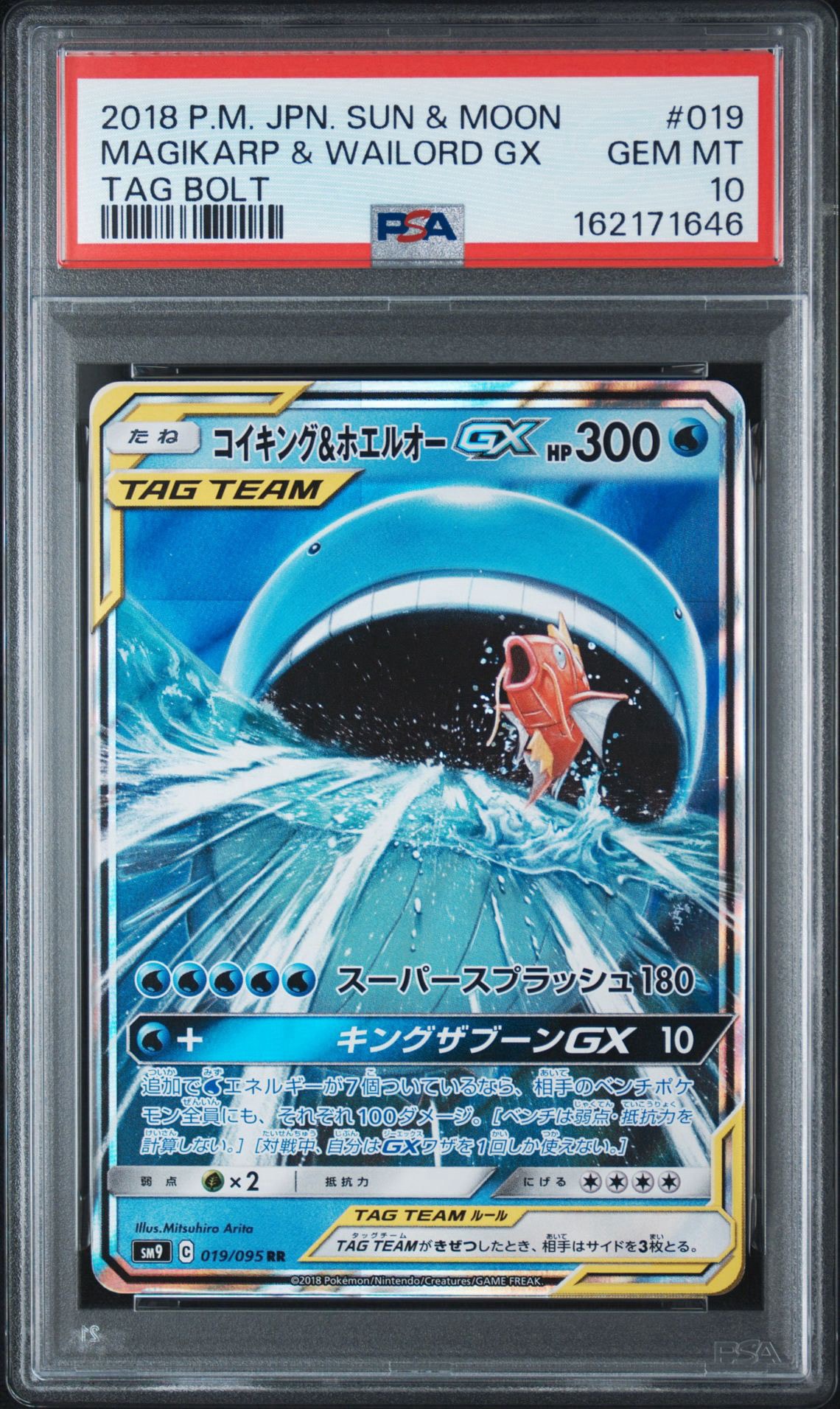コイキング&ホエルオーGX RR [SM9 019/095](拡張パック「タッグボルト」)